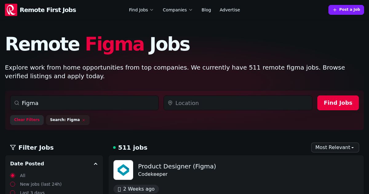 Figma Task Management Remote Figma Jobs (255 new)