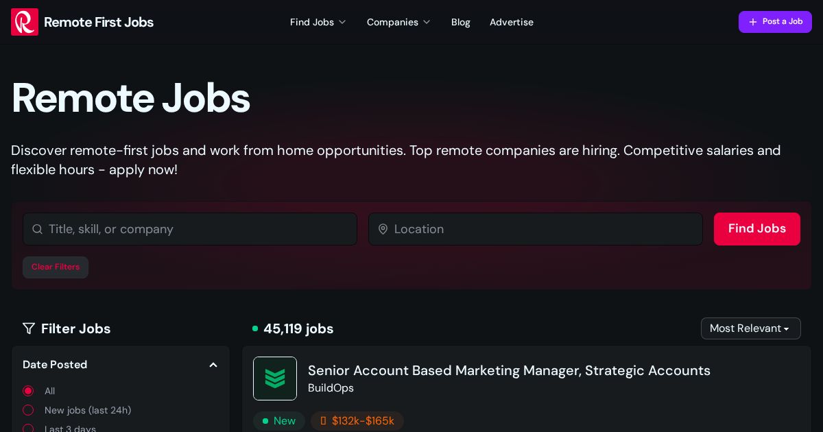 Remote Jobs in New Zealand (168 new)